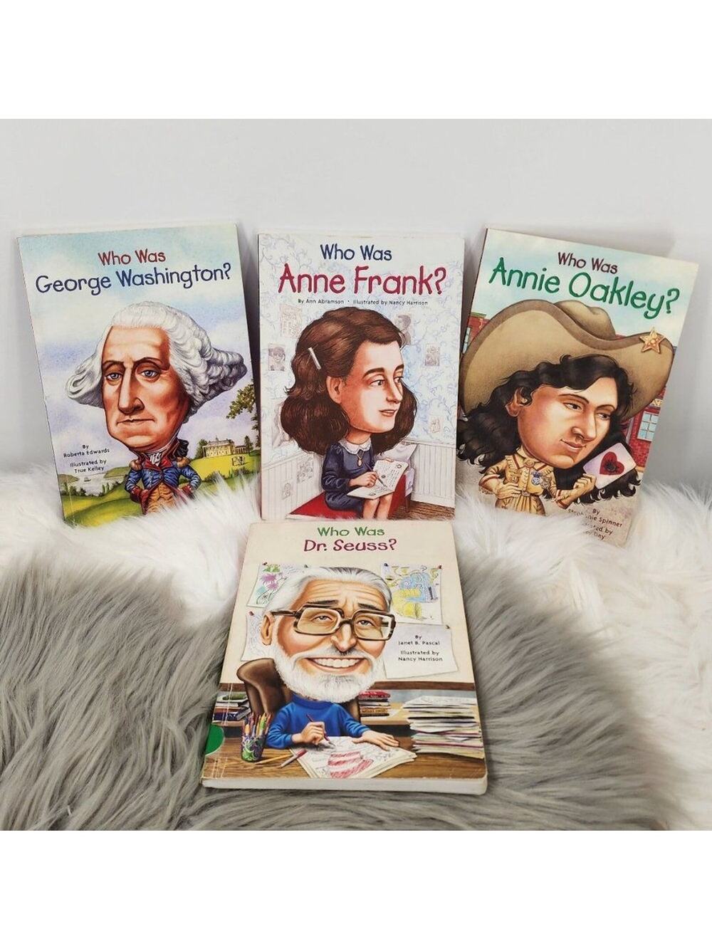 WHO WAS Set of 4 Books